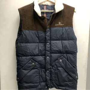 Amundsen Corduroy Down-fill Vest (size S)